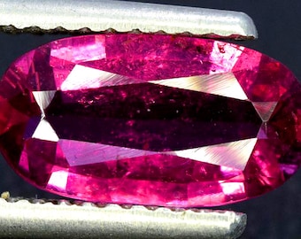 Tourmaline, 2.80 Carats Natural Rubellite Tourmaline Gemstone