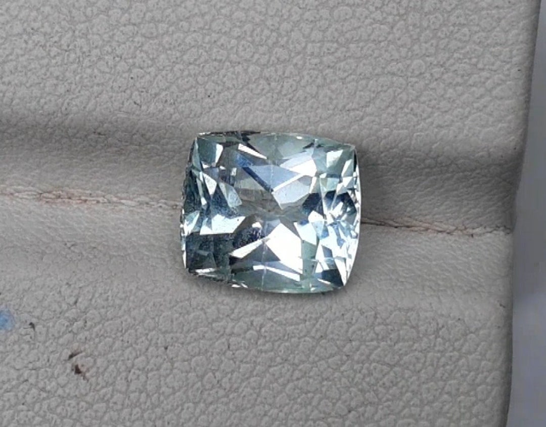 Aquamarine, 2.85 Cts Top Color Natural Aquamarine From Pakistan Etsy