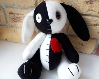 creepy rabbit doll