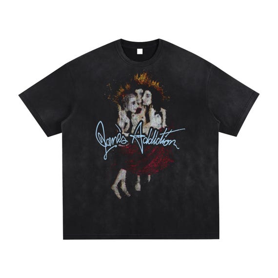 Vintage Washed Jane's Addiction T-shirt: 90s Alternative Rock Tee