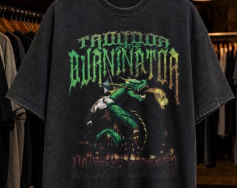 Trogdor Burninator Tee: Vintage Style Homestar Runner Graphic Shirt, Most