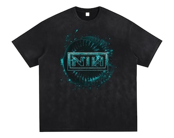 1995 Nine Inch Nails Further Down the Spiral Band Unisex Short