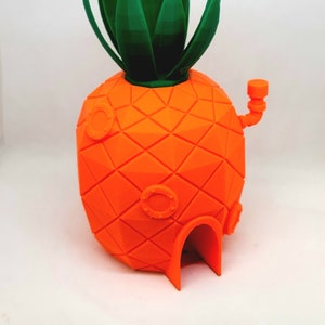 3D Printed Dice Tower Spongebob Pineapple image 1