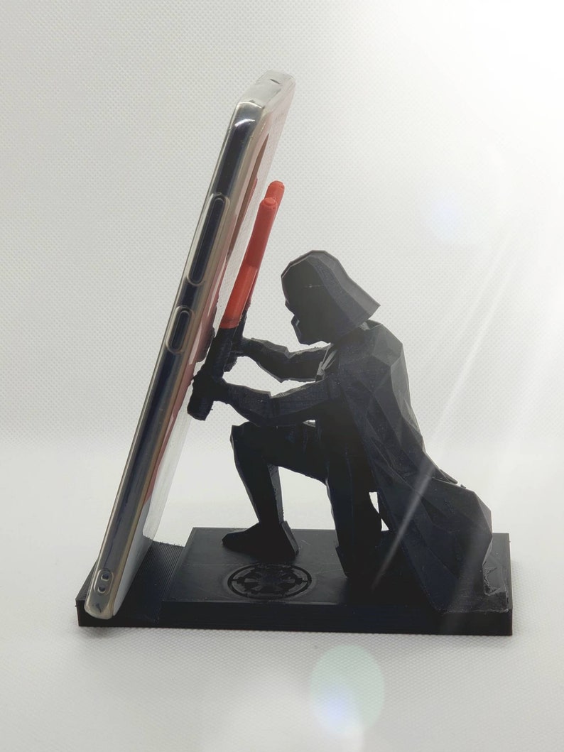 3D Printed Darth Vader Phone Display Stand Custom Made Office | Etsy