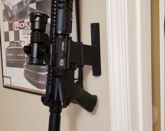 Sporting Rifle Vertical Wall Mount - 3D Printed