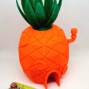 3D Printed Dice Tower Spongebob Pineapple image 6