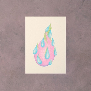 A6 Dragonfruit Print