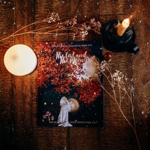 La fille et la lune | Livre pour enfants | Cadeau de Noël | Magique | Inspirant | Illustrations | Lune | Voyage de soi |