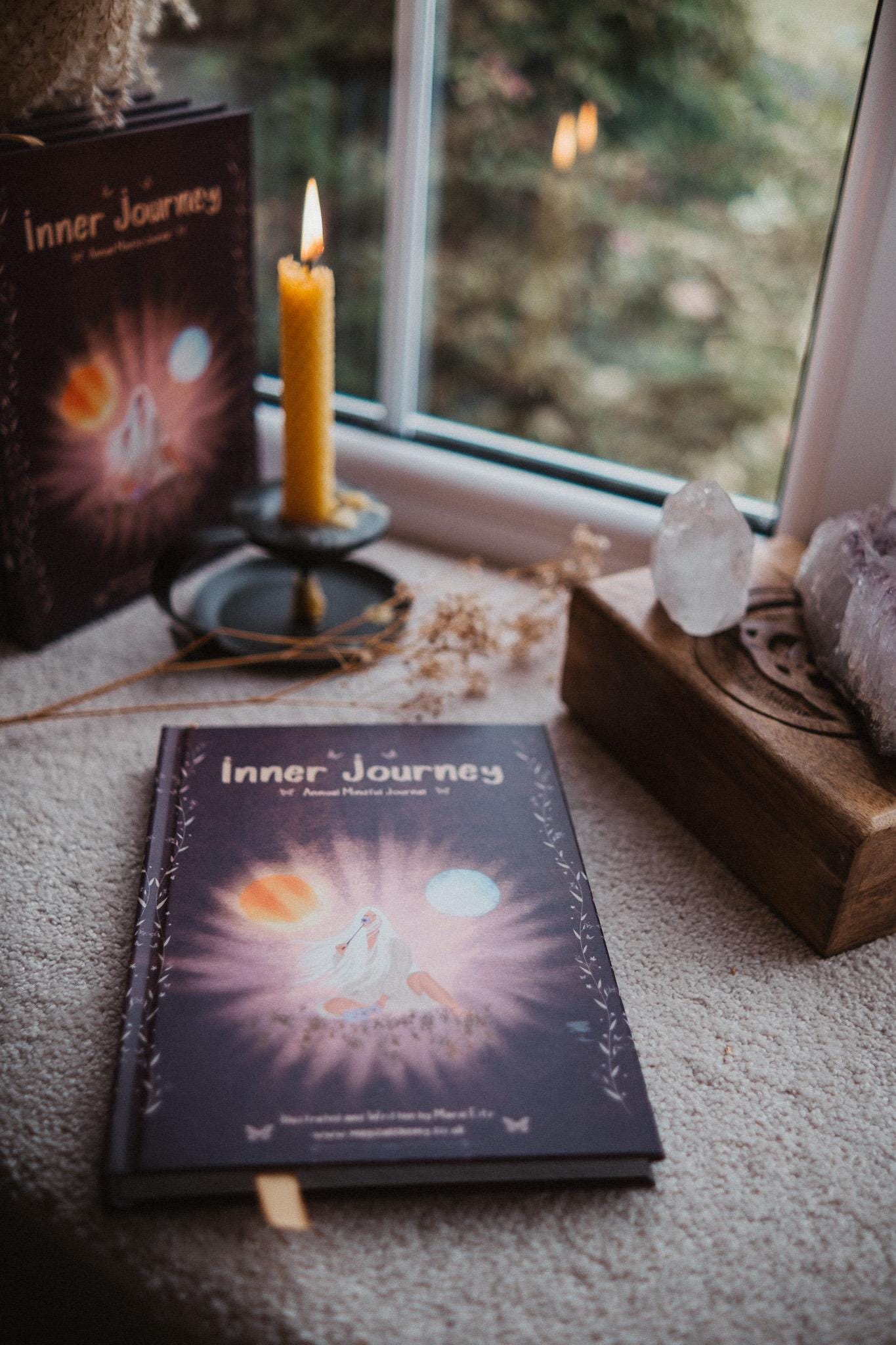 Annual Mindful Journal - Journaling | Positive | Celestial | Calendar ...