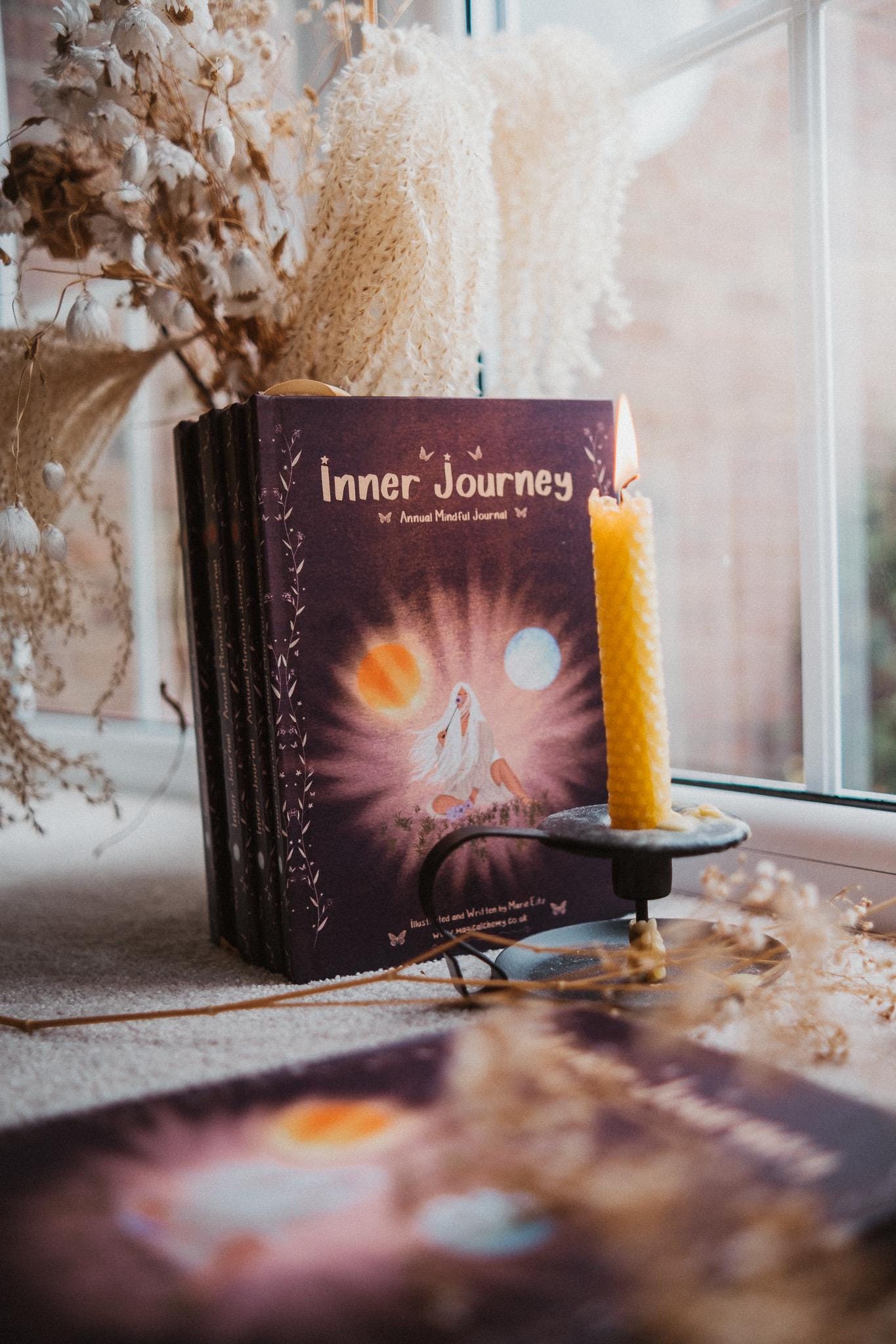 Annual Mindful Journal - Journaling | Positive | Celestial | Calendar ...