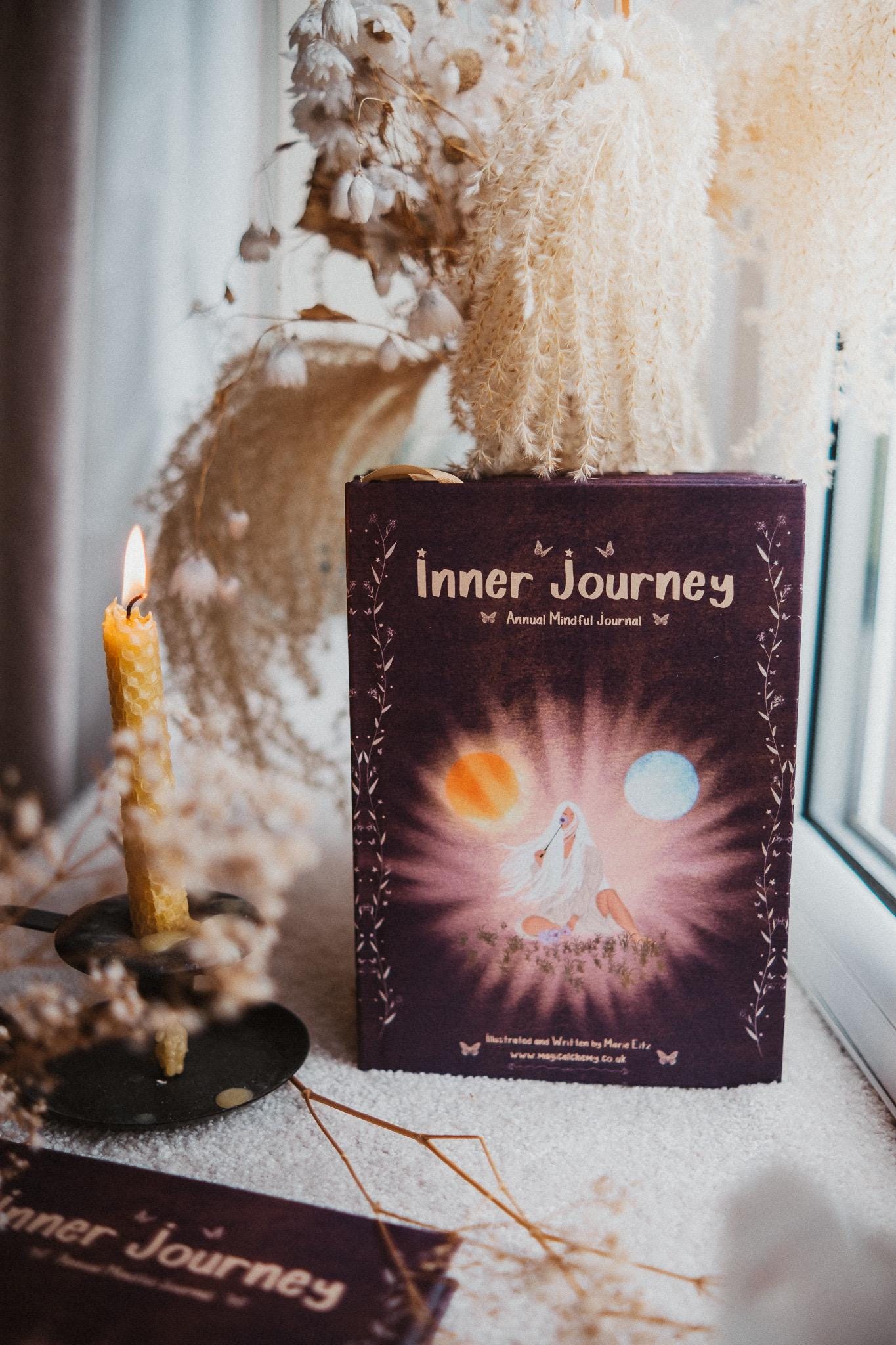 Annual Mindful Journal - Journaling | Positive | Celestial | Calendar ...