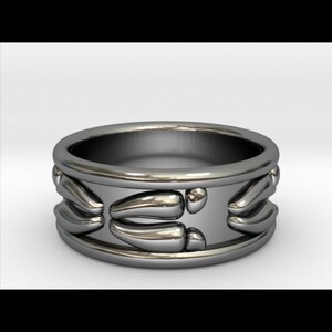 Closed Deer Print Ring-10mm