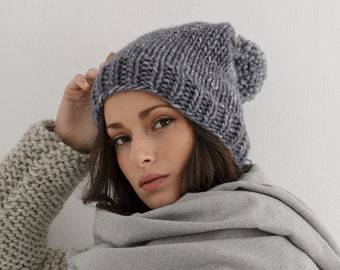 Beanie Strickanleitung für alle Größen | Mütze Strickanleitung pdf