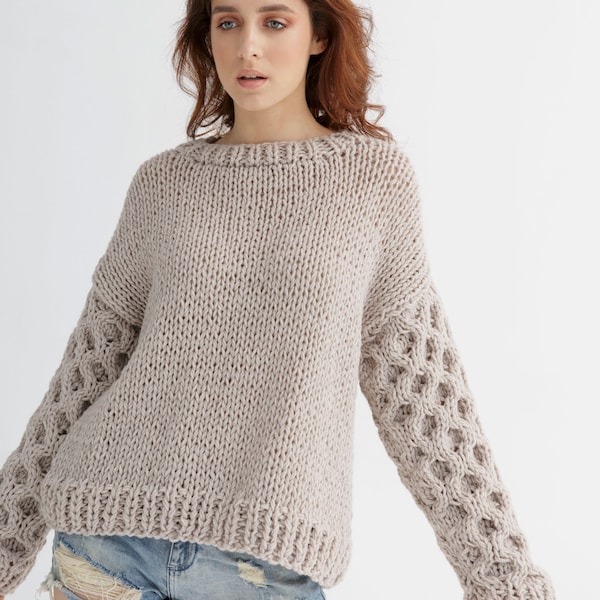 Chunky Sweater - Etsy