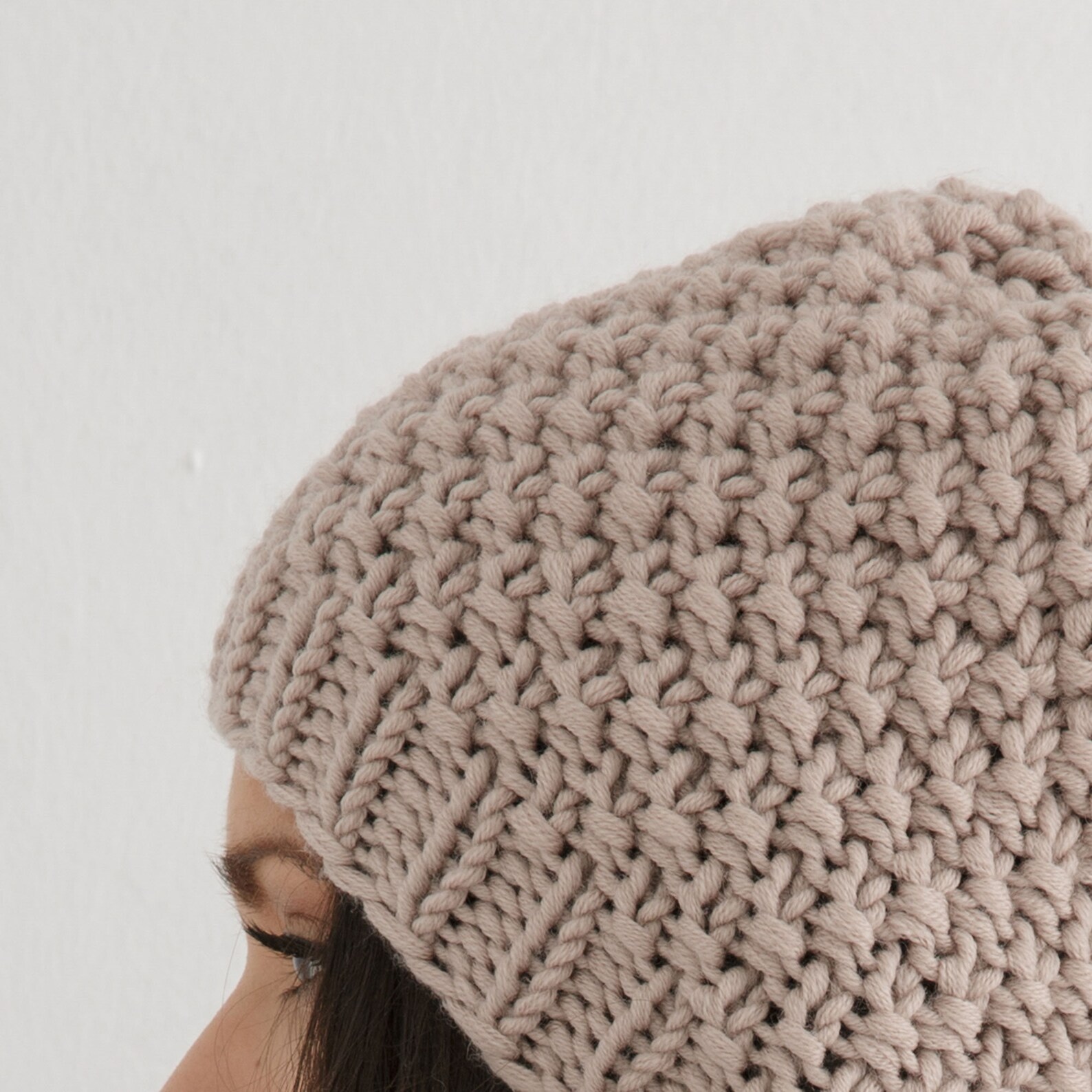 Beanie Knitting Pattern Pdf | Hat Knit Design Tutorial - Etsy