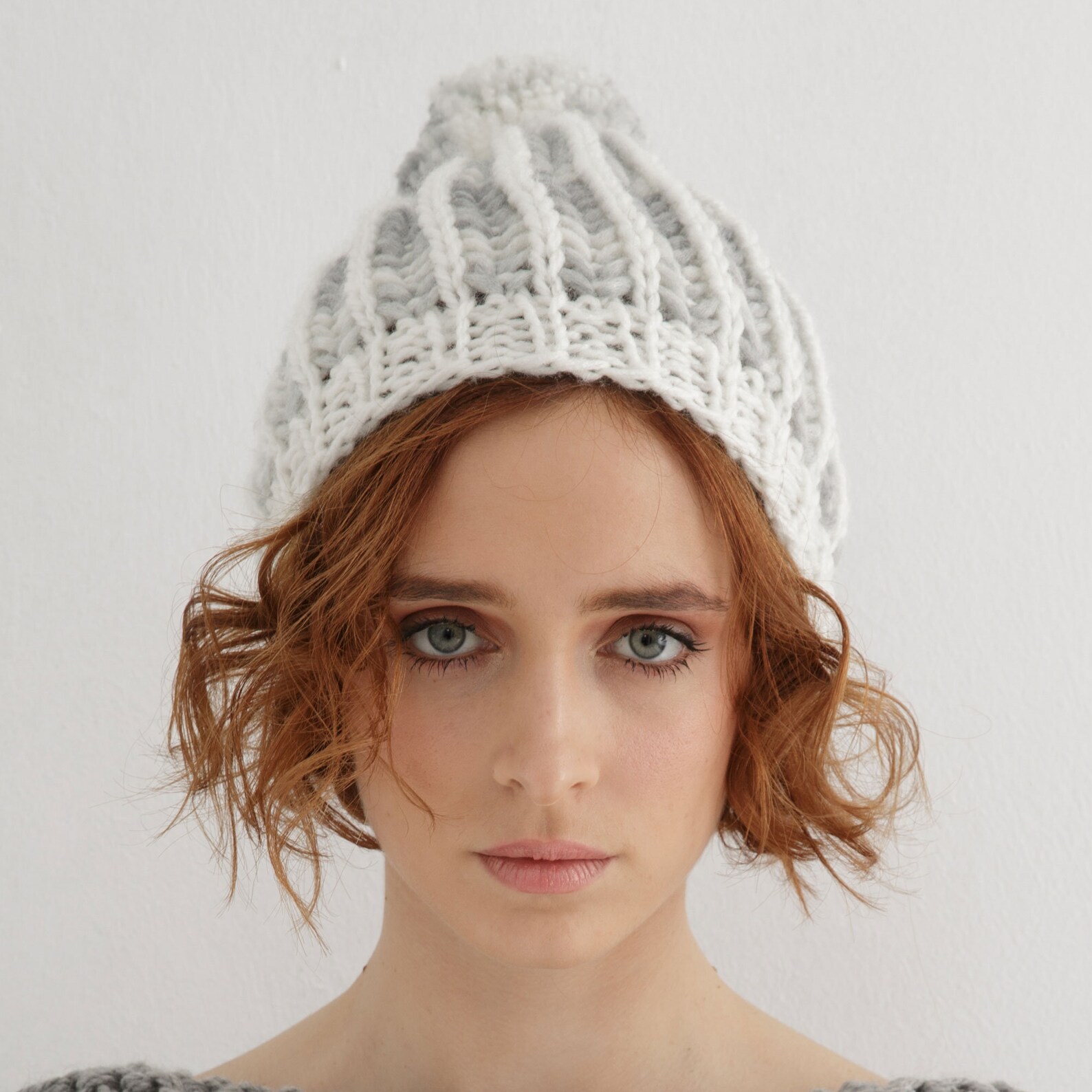 Chunky Beanie Knitting Pattern for Women | Hat Knit Design Pdf - Etsy
