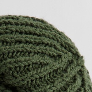Chunky Beanie Knit Pattern for Women | Beanie Knitting Pattern Pdf - Etsy