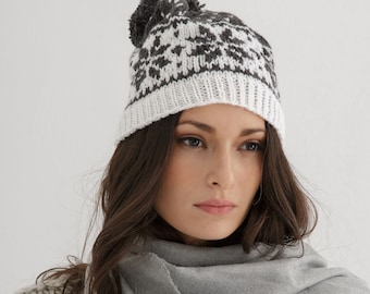 Fair Isle Knit Beanie Pattern | Intermediate Level (PDF Pattern)