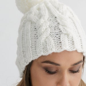 Beanie Knit Pattern Pdf | Hat Knitted Design Tutorial - Etsy