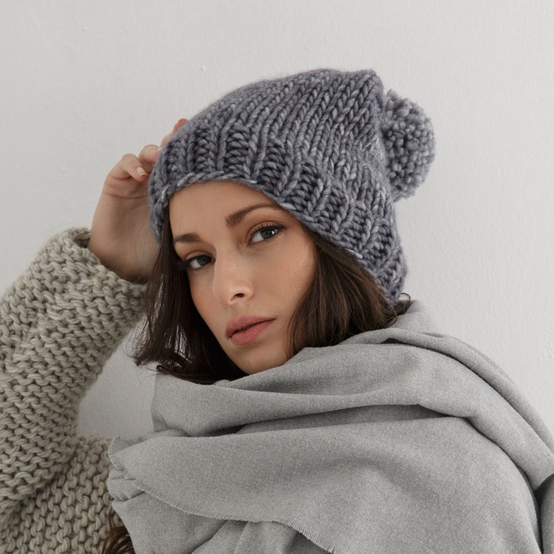 Beanie Knitting Pattern for All Sizes Hat Knit Pattern Pdf - Etsy