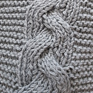 Infinity scarf knitting pattern Scarf knitted pattern pdf image 5