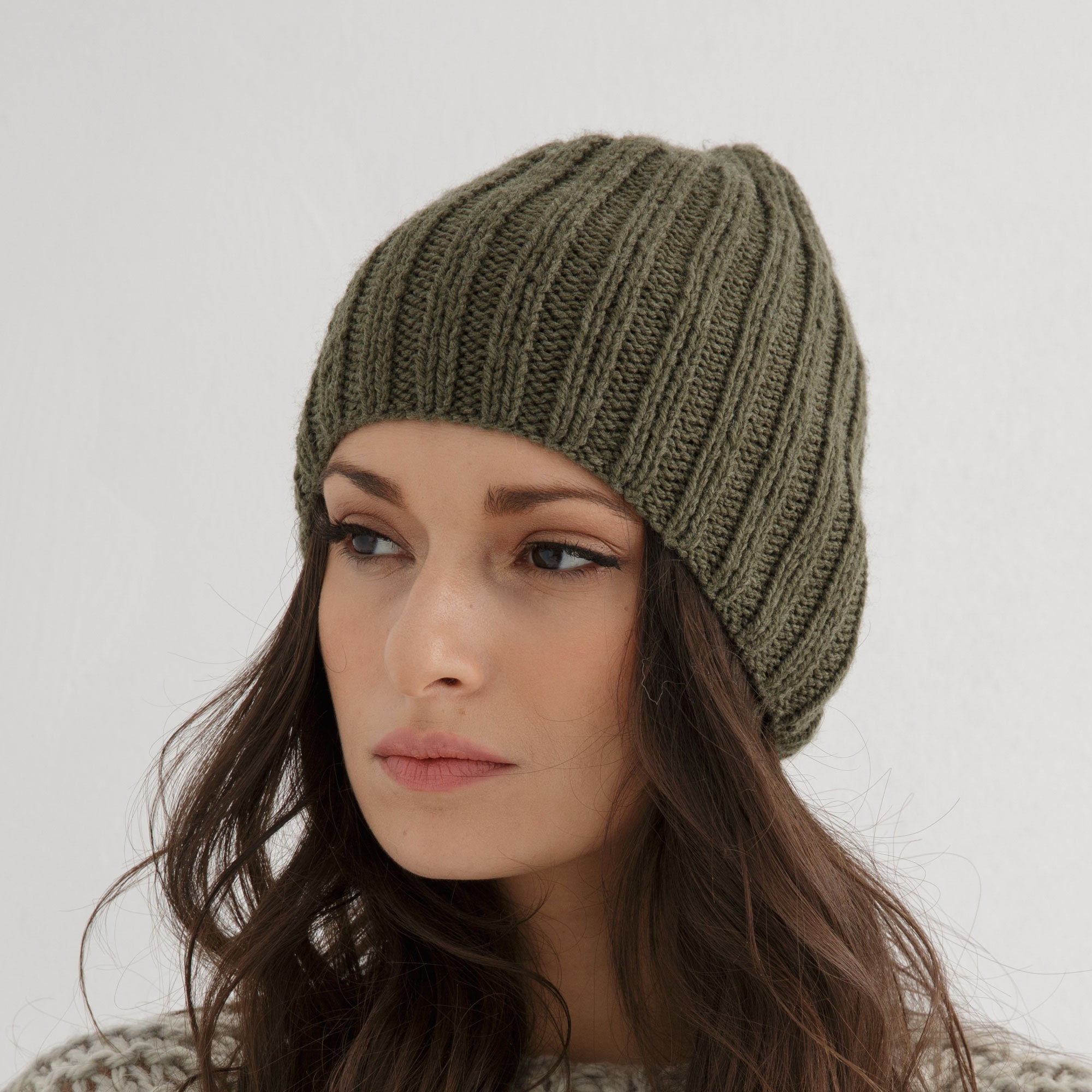 Easy Beanie Knitting Pattern | Hat Knit Pattern Pdf - Etsy