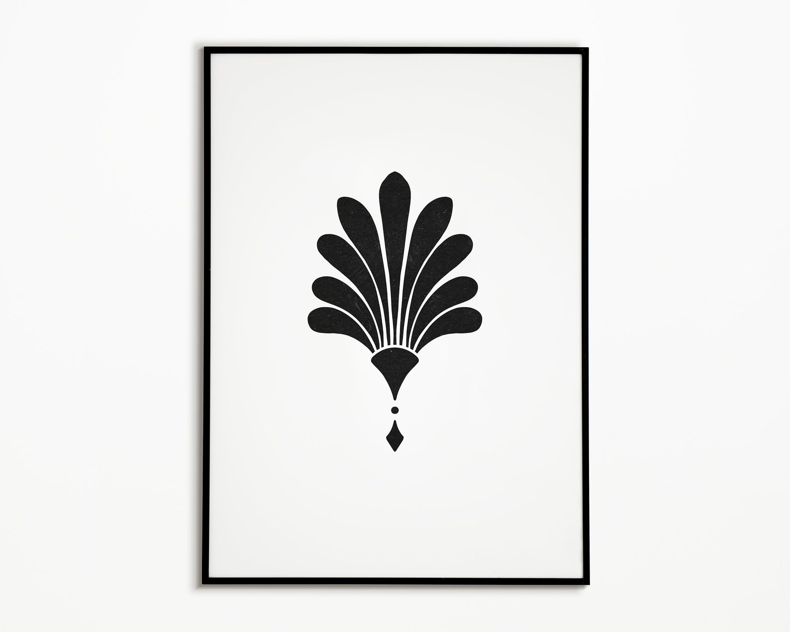 Greek Leaf Printable Wall Decor Greek Symbol Digital Print | Etsy