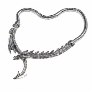 Dragon necklace, great necklace with magnetic clasp in extravagant design.
