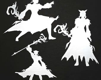 Y&#39;shtola FFXIV Decal / Y&#39;shtola Decal / Final Fantasy XIV Decal / Y&#39;shtola Sticker / Final Fantasy Sticker / Final Fantasy 14 Decal