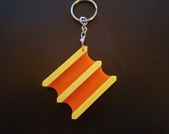 Monk FFXIV Job Symbol / MNK Key Chain 3D Printed Final Fantasy XIV FF14