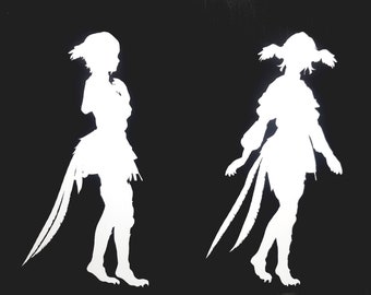 Meteion FFXIV Vinyl Decal, Endwalker Sticker