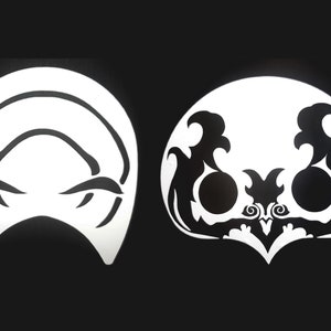 Mask of the Ancients FFXIV Decal /  Emet-Selch Decal / Unsundered Final Fantasy XIV Decal / Endwalker Decal / Final Fantasy 14 Decal / FF14