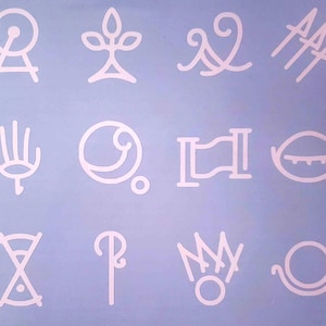 FFXIV The Twelve Inspired Decals  / FFXIV Decal / The Twelve Decal / Final Fantasy XIV Decal / The Twelve Sticker / Final Fantasy 14 Decal