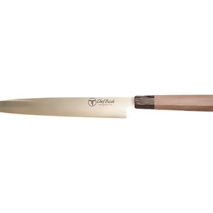 Yanagiba Handcrafted Forged Stainless Steel Chef Knife with Wa Handle - Custom Kitchen Gift
