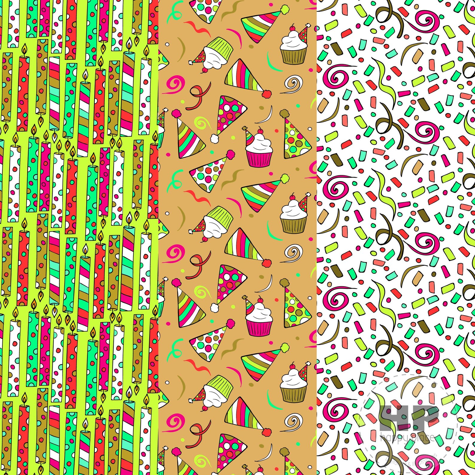 Birthday Printable wrapping paper