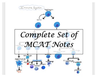 Conjunto completo de notas MCAT