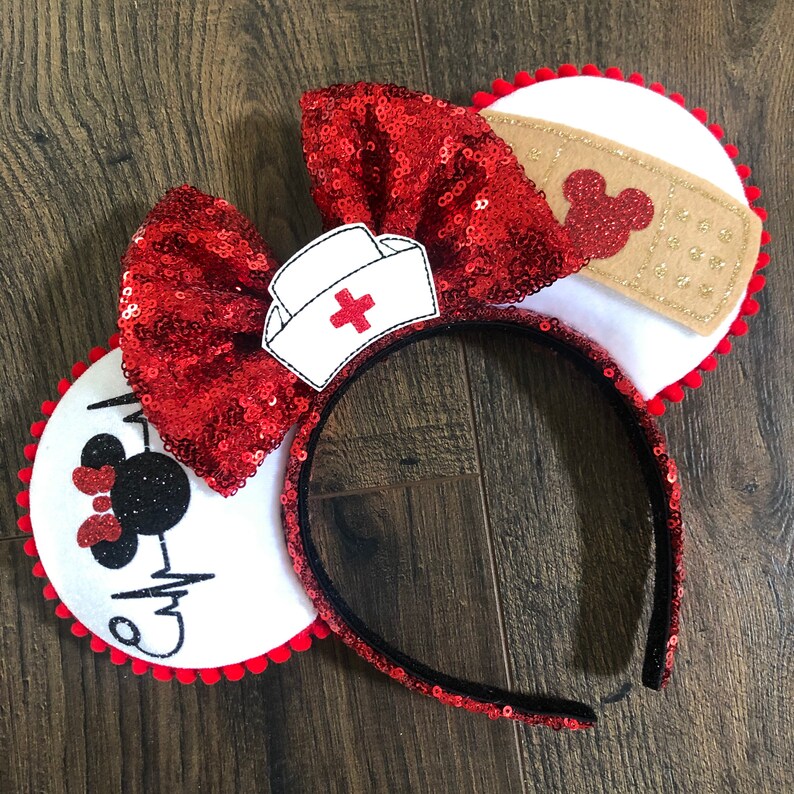 Nurse Disney Ears Disney nurse gift Disney Minnie ears Etsy