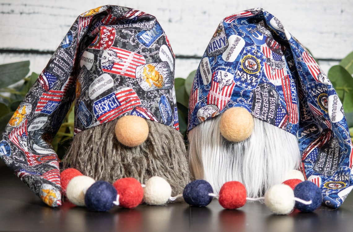 Marine  navy gnome hat gnome hats mantel decor  etsy