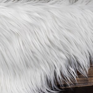 Long Pile Crafting Faux Fur 20x20 Mongolian Fur Photography Prop ...