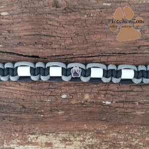 EM-Keramik Halsband nach Maß Black Steel mit/ohne Name Gr. XS-XXL Keramikhalsband Bild 5