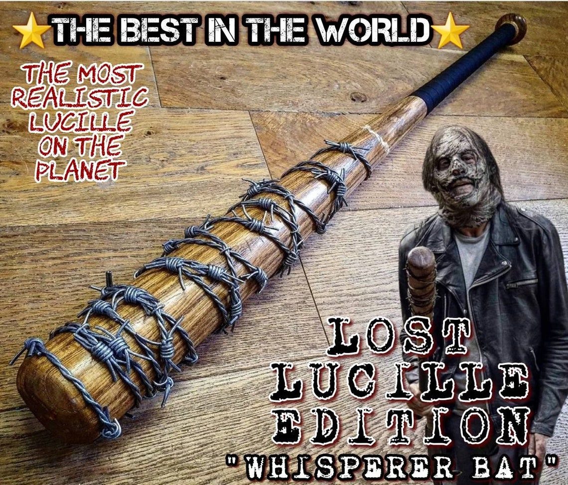Lucille Bat Replica Prop the Walking Dead Negan Genuine Etsy