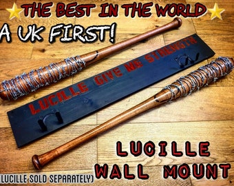 Lucille bat wall mount,Negan, the walking dead