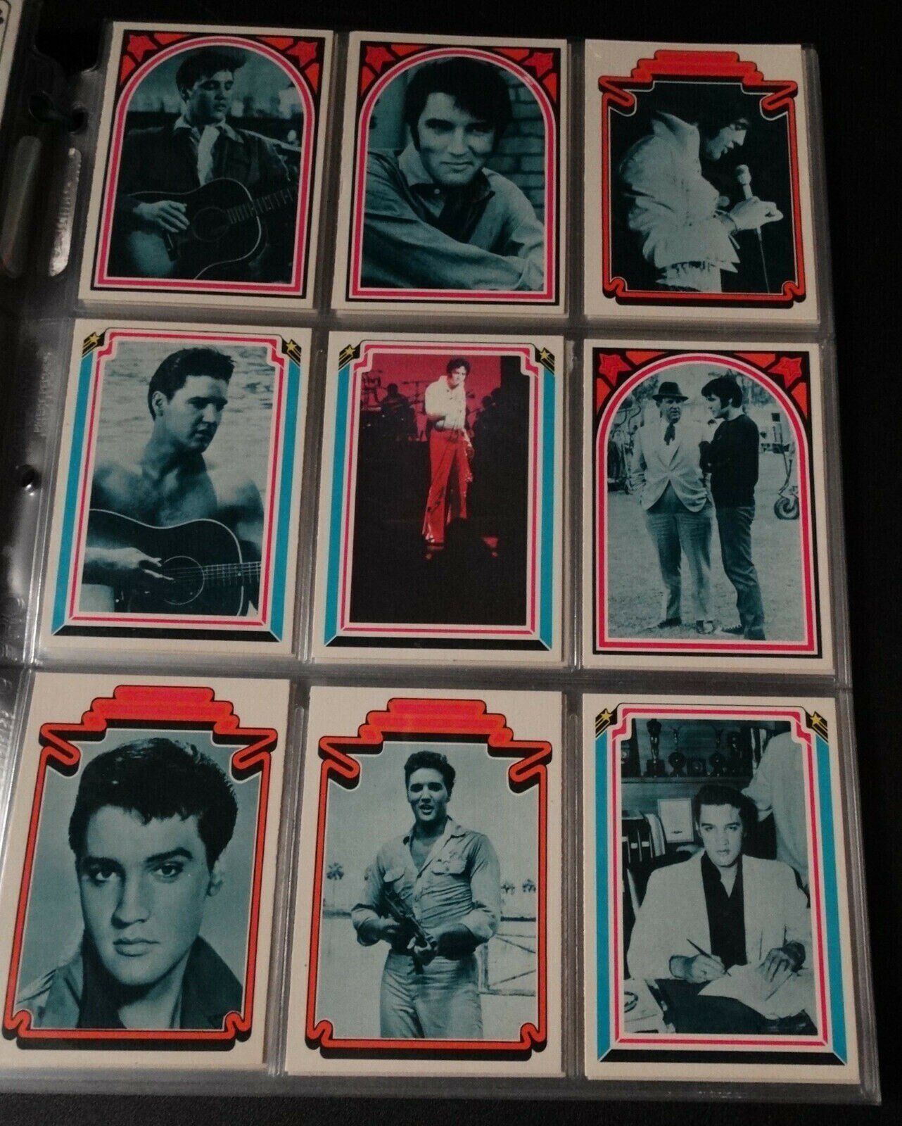 Elvis trading cards collector vintage Etsy