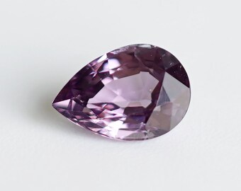 Purple, Pear Shape Untreated Natural loose gemstone , single stone, for jewelry making 1.02 Cts (SM1071)