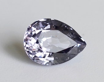 Purple Spinel, Pear Shape Untreated Natural loose gemstone , single stone, for jewelry making 1.09 Cts (SM1086)