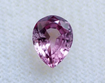 Purple Brown Spinel, Pear Cut Shape, Untreated Natural loose gemstone , for jewelry making  1.07 Cts (PN1849)
