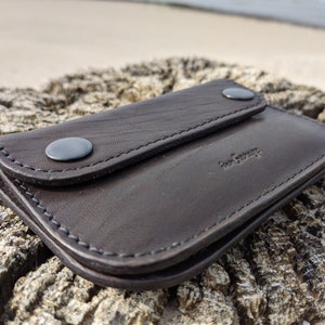 Portafoglio minimalista per uomo, porta carte per donna, portafoglio sottile, portafoglio da uomo, portafoglio da donna, portamonete in pelle piccolo portafoglio regalo perfetto