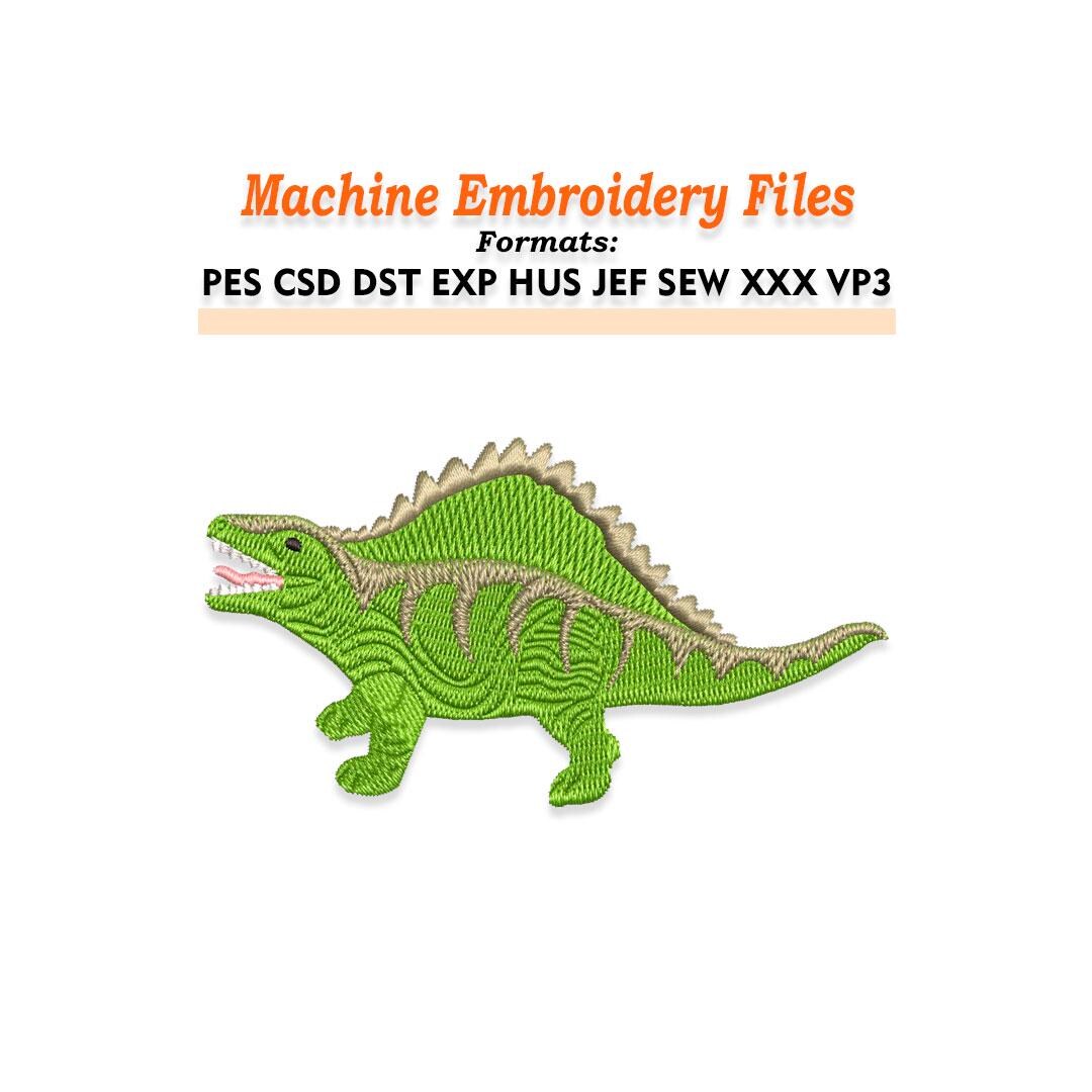 Dinosaur Embroidery Design Files. Sizes 2.5", 3", 4", 5", 6", 7", 8", 9 ...