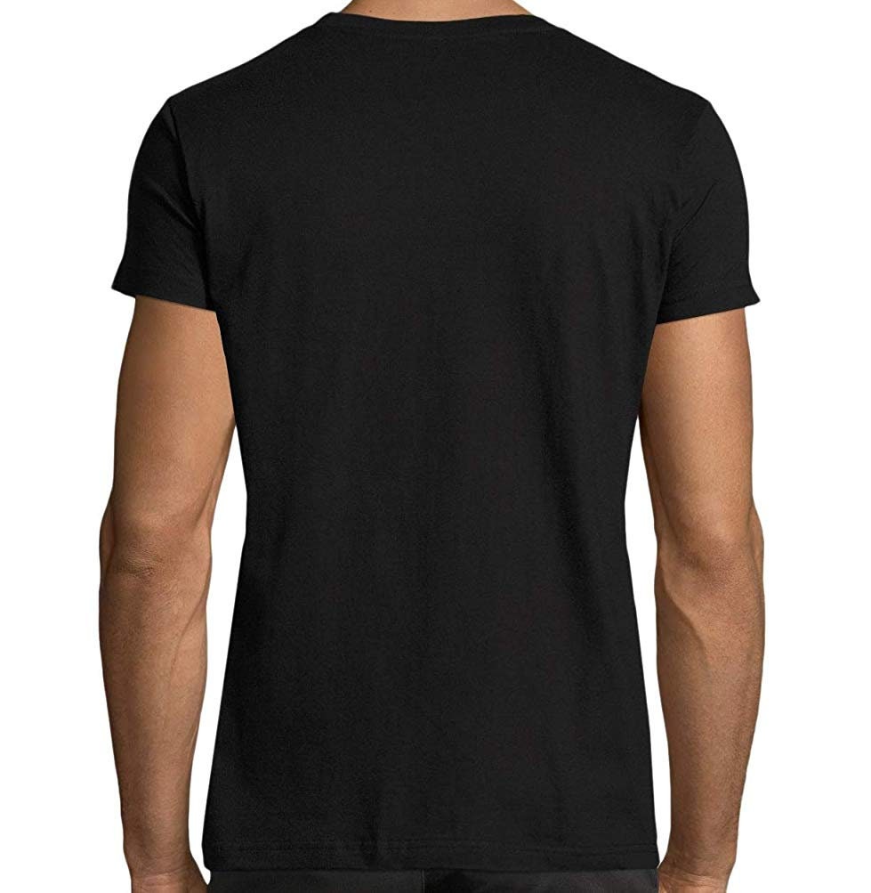 T-Shirt Homme Noir Papa Motard Idee Cadeau Moto (Noir, XL) : : Mode