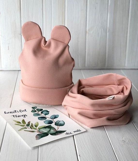 Baby HAT and SNOOD set Winter Hat Set Child Snood Scarf Etsy